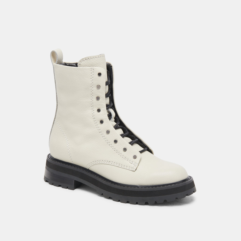 RANIER BOOTS OFF WHITE LEATHER - image 2