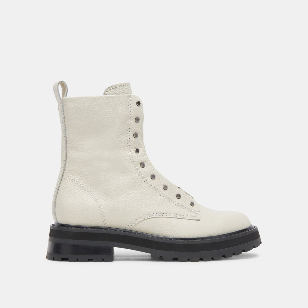 RANIER BOOTS OFF WHITE LEATHER - image 1