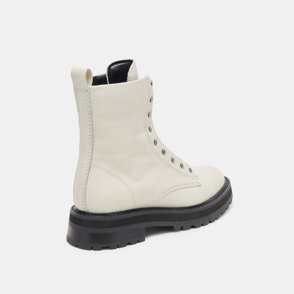 RANIER BOOTS OFF WHITE LEATHER - image 3