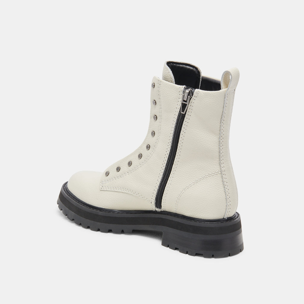 RANIER BOOTS OFF WHITE LEATHER - image 5