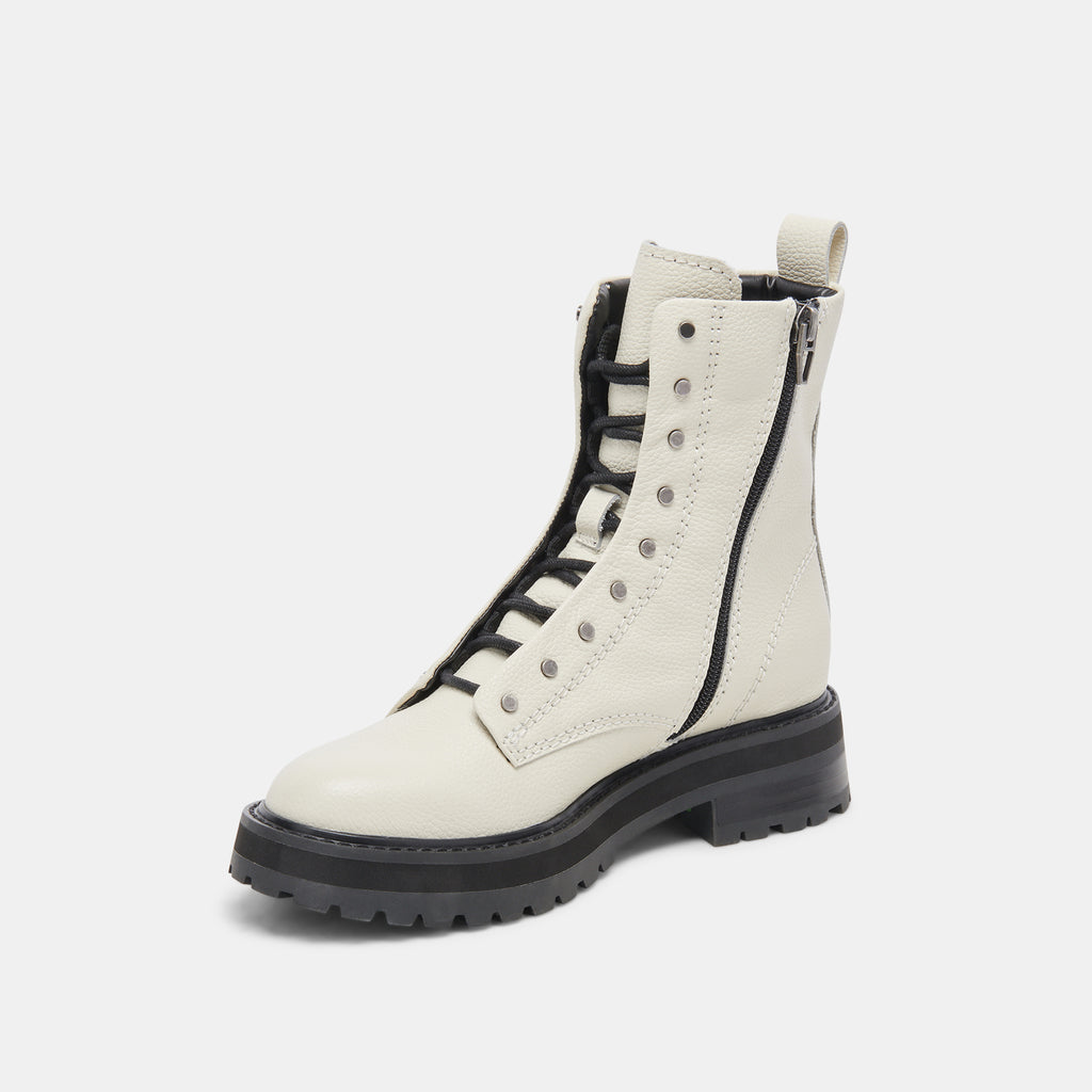 RANIER BOOTS OFF WHITE LEATHER - image 4