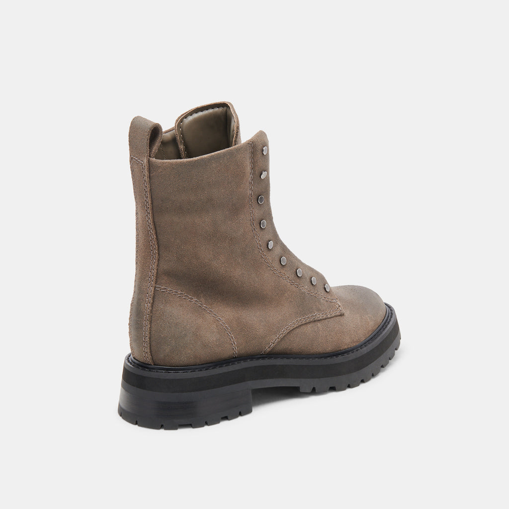 RANIER BOOTS OLIVE SUEDE - image 3