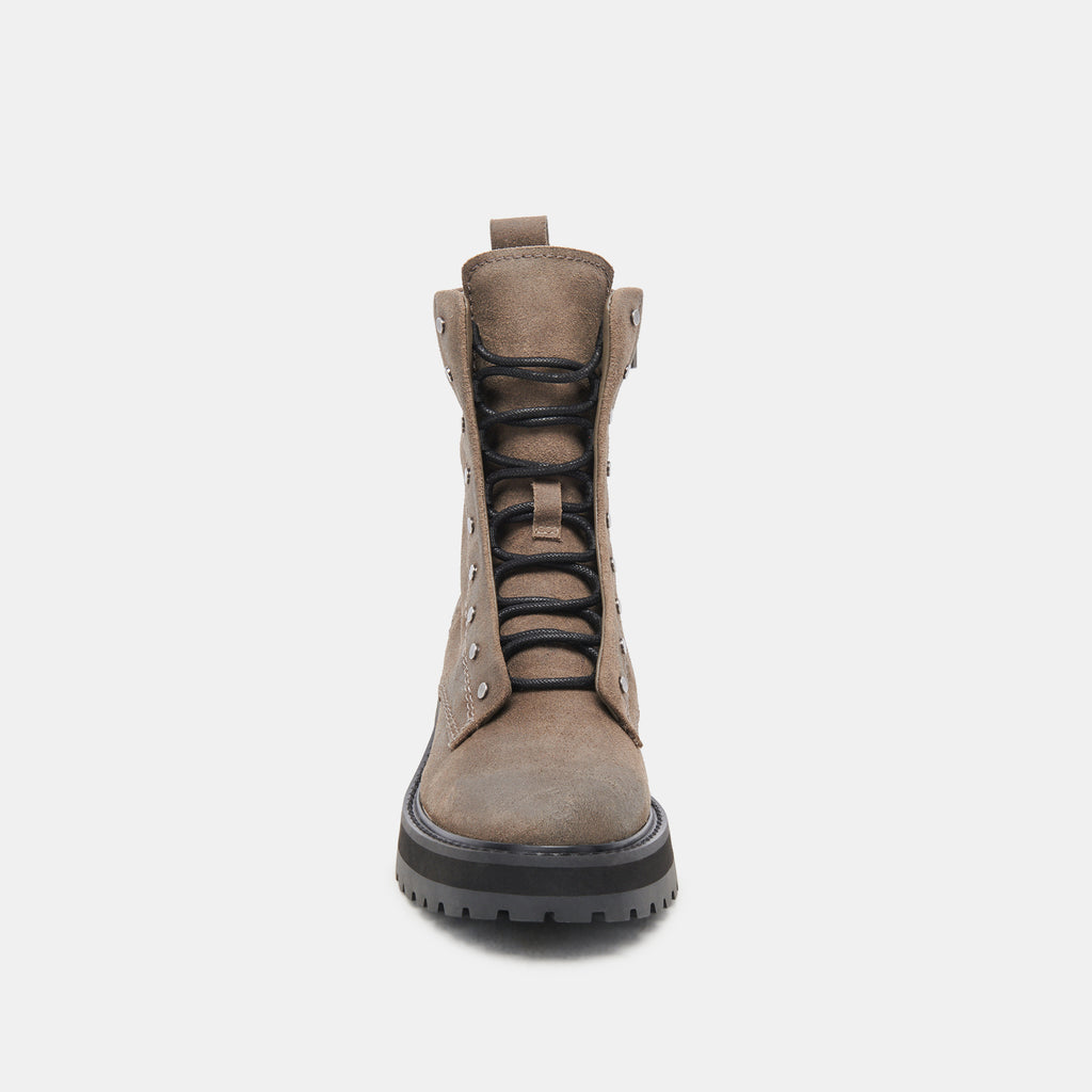 RANIER BOOTS OLIVE SUEDE - image 6