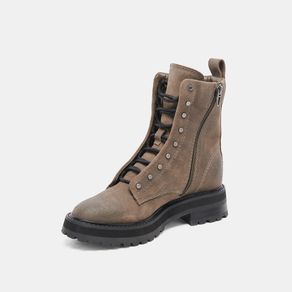 RANIER BOOTS OLIVE SUEDE - image 4