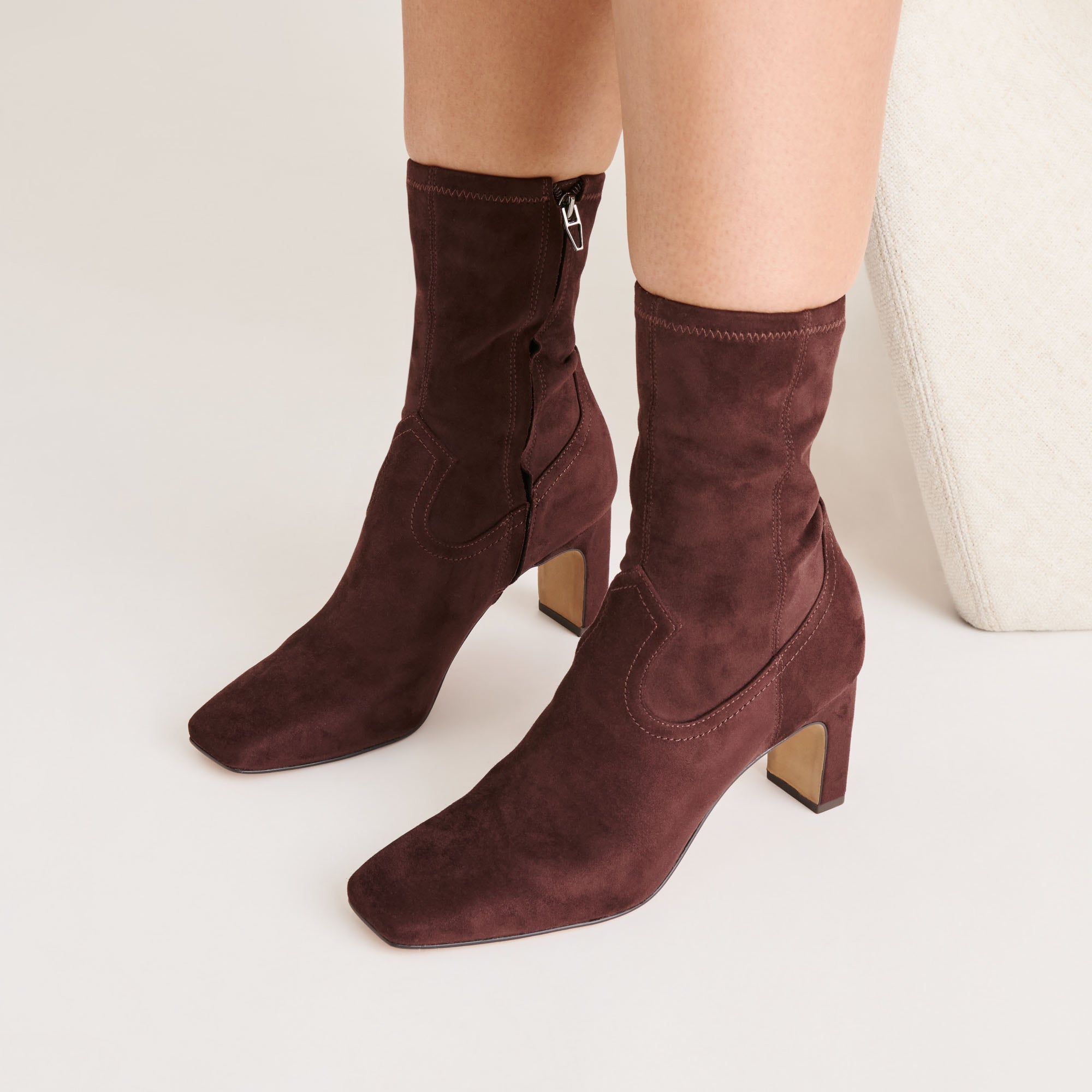 ROAN BOOTS MAHOGANY STELLA SUEDE