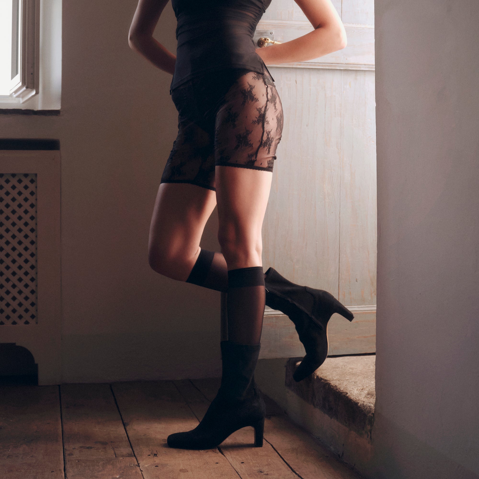 ROAN BOOTS MAHOGANY STELLA SUEDE