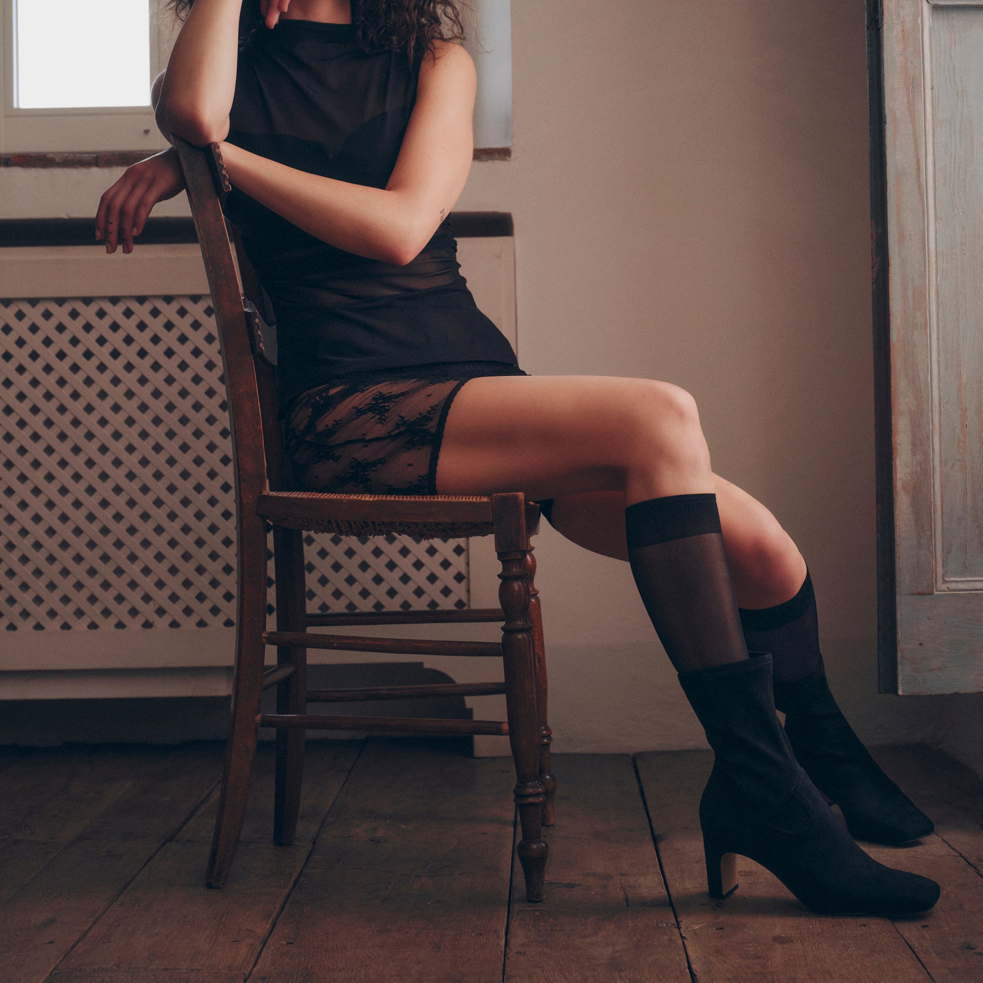 ROAN BOOTS MAHOGANY STELLA SUEDE