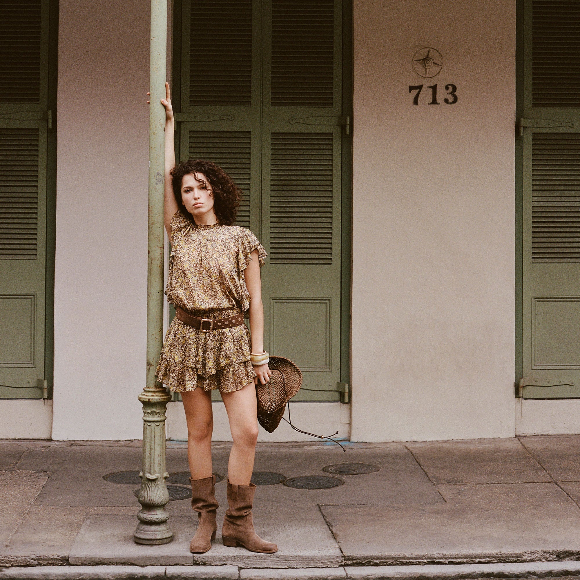 ROMIE BOOTS CHOCOLATE SUEDE