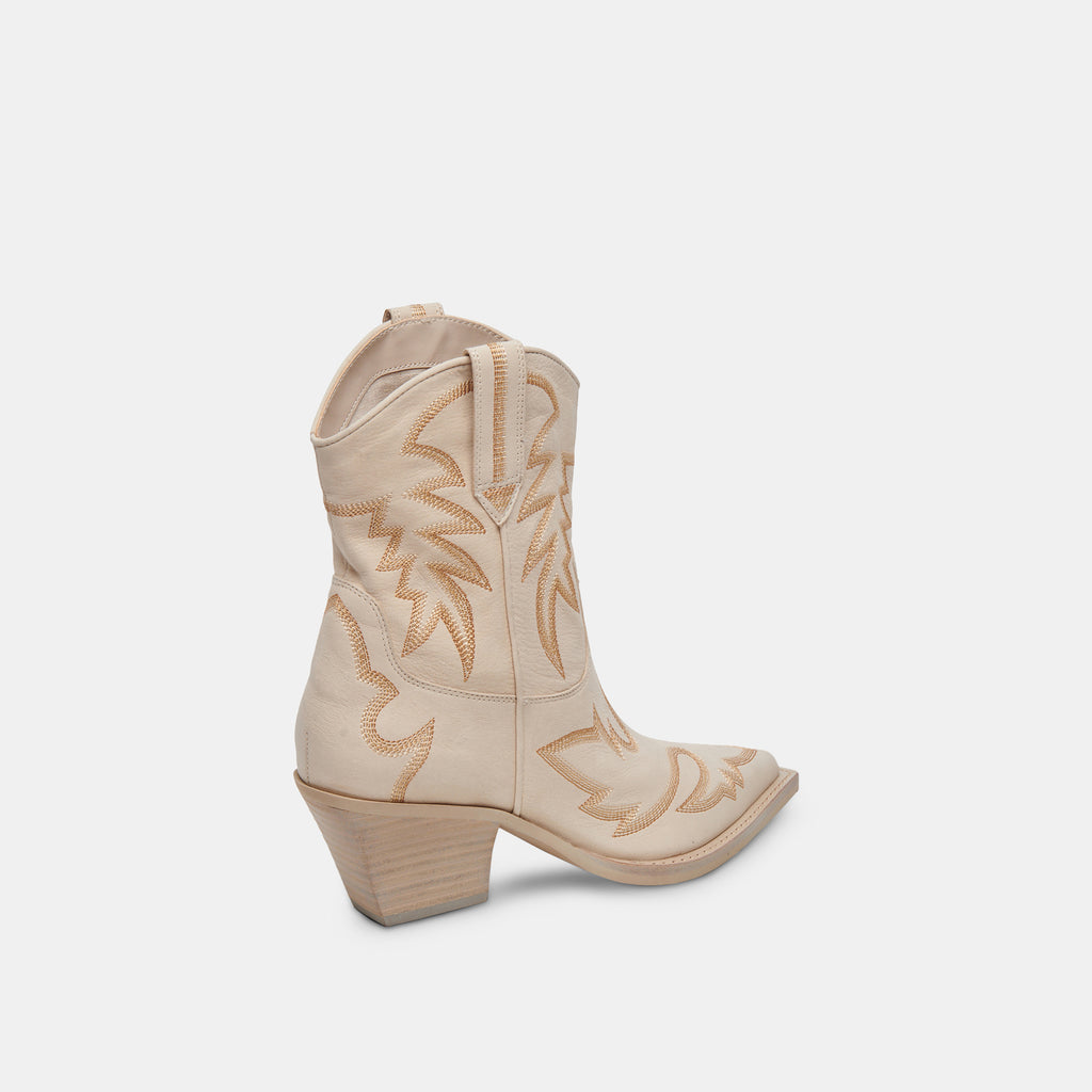 Runa Boots Sand Nubuck | Women's Western Boots In Sand Nubuck – Dolce Vita