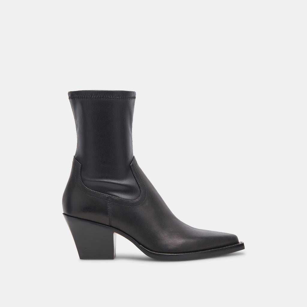 Dolce Vita Rutger Women's Shoes Black Leather : 6 M