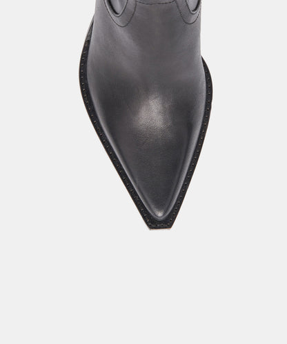 RUTGER BOOTS BLACK LEATHER