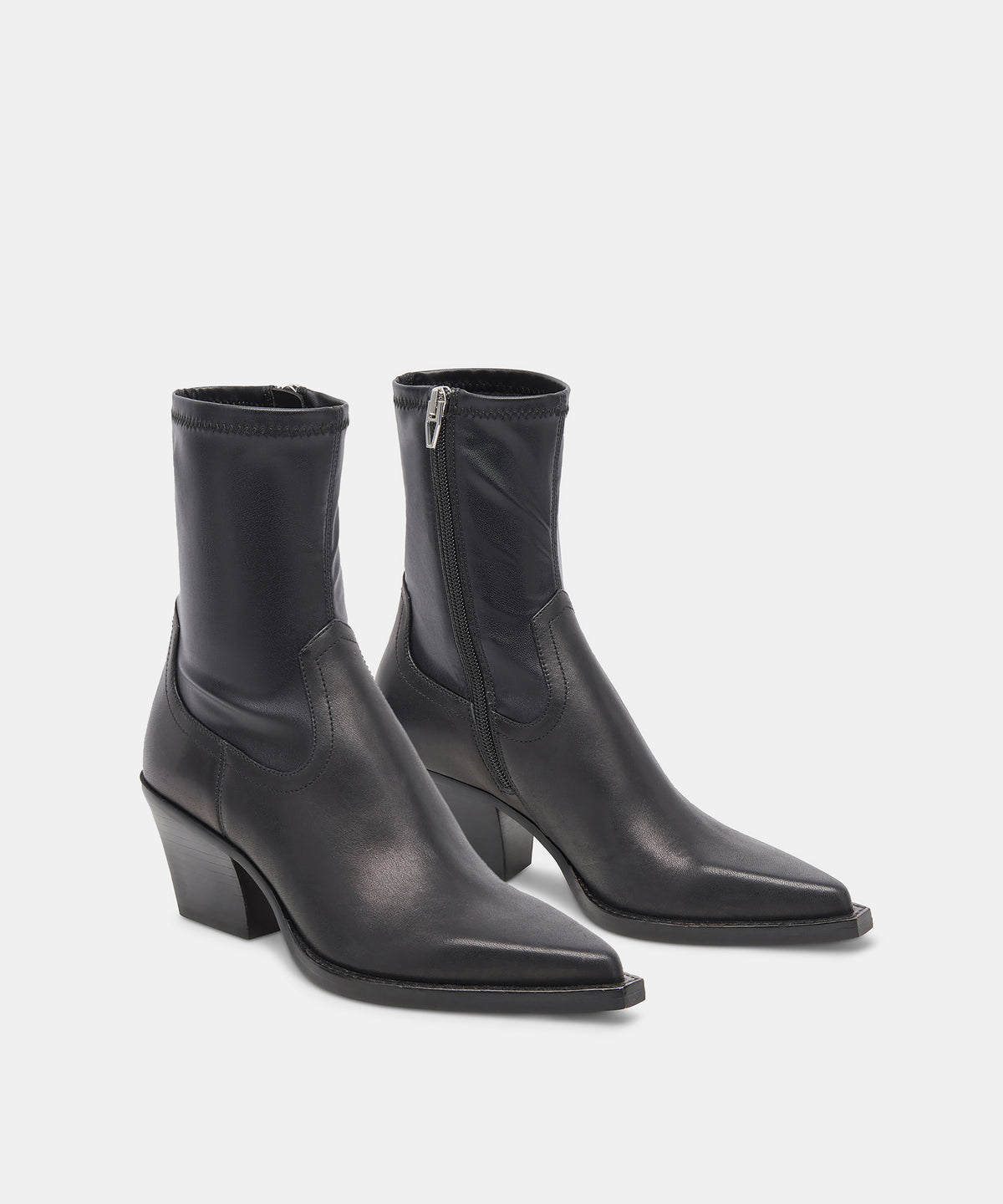 RUTGER WIDE BOOTS BLACK LEATHER - view 2