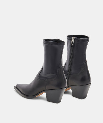 RUTGER BOOTS BLACK LEATHER