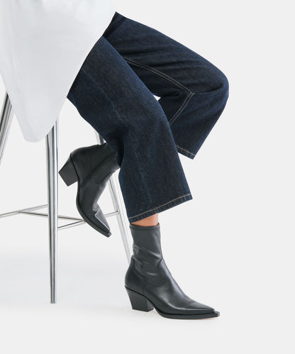 RUTGER BOOTS BLACK LEATHER