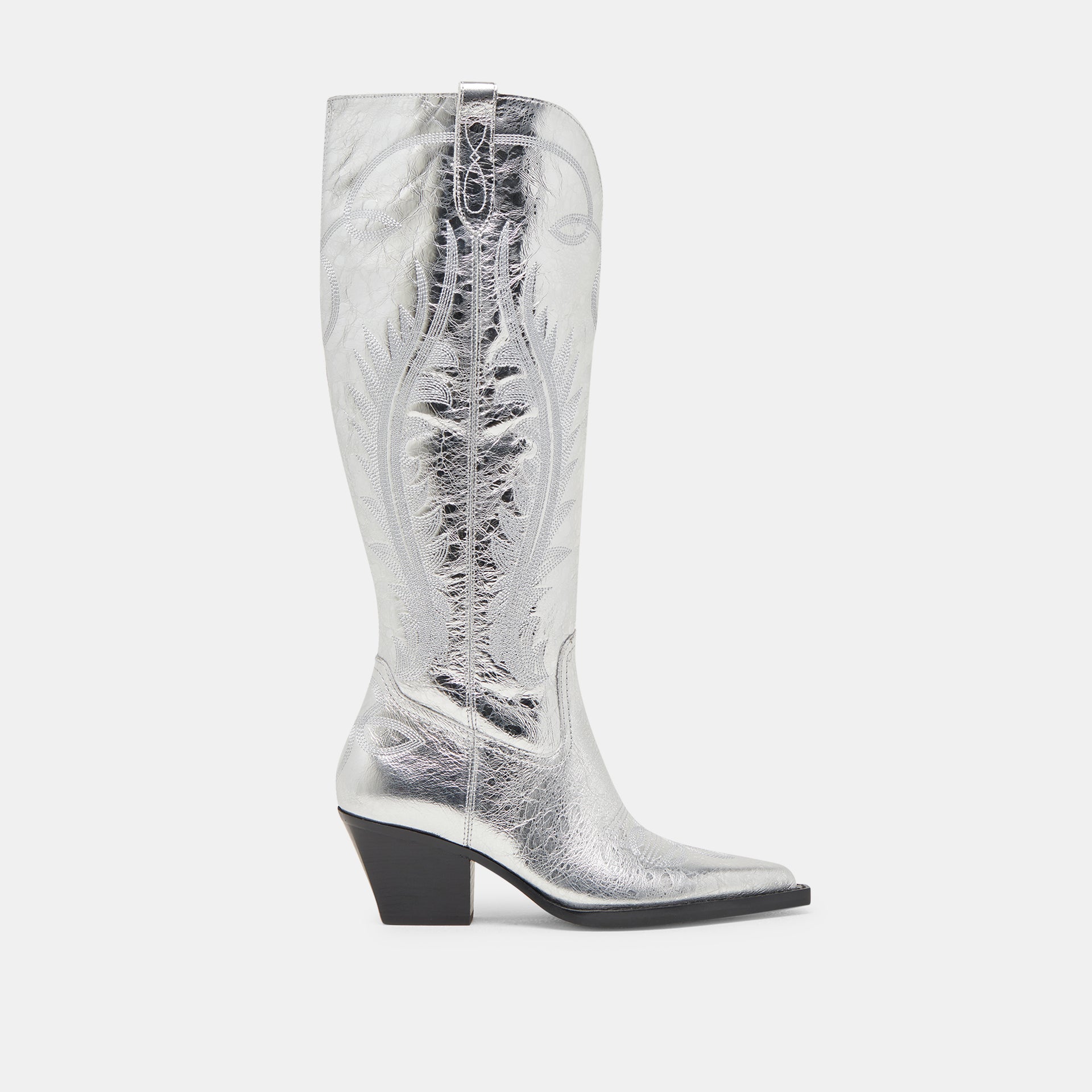 RYATT EXTRA WIDE CALF BOOTS DISTRESSED LEATHER