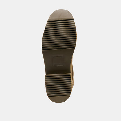 SHANTE BOOTS DK OLIVE STELLA SUEDE