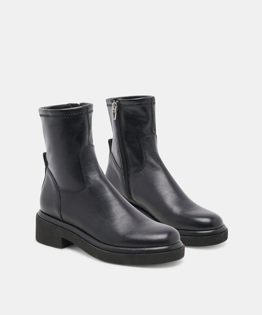 SIMAYA H2O BOOTS BLACK LEATHER