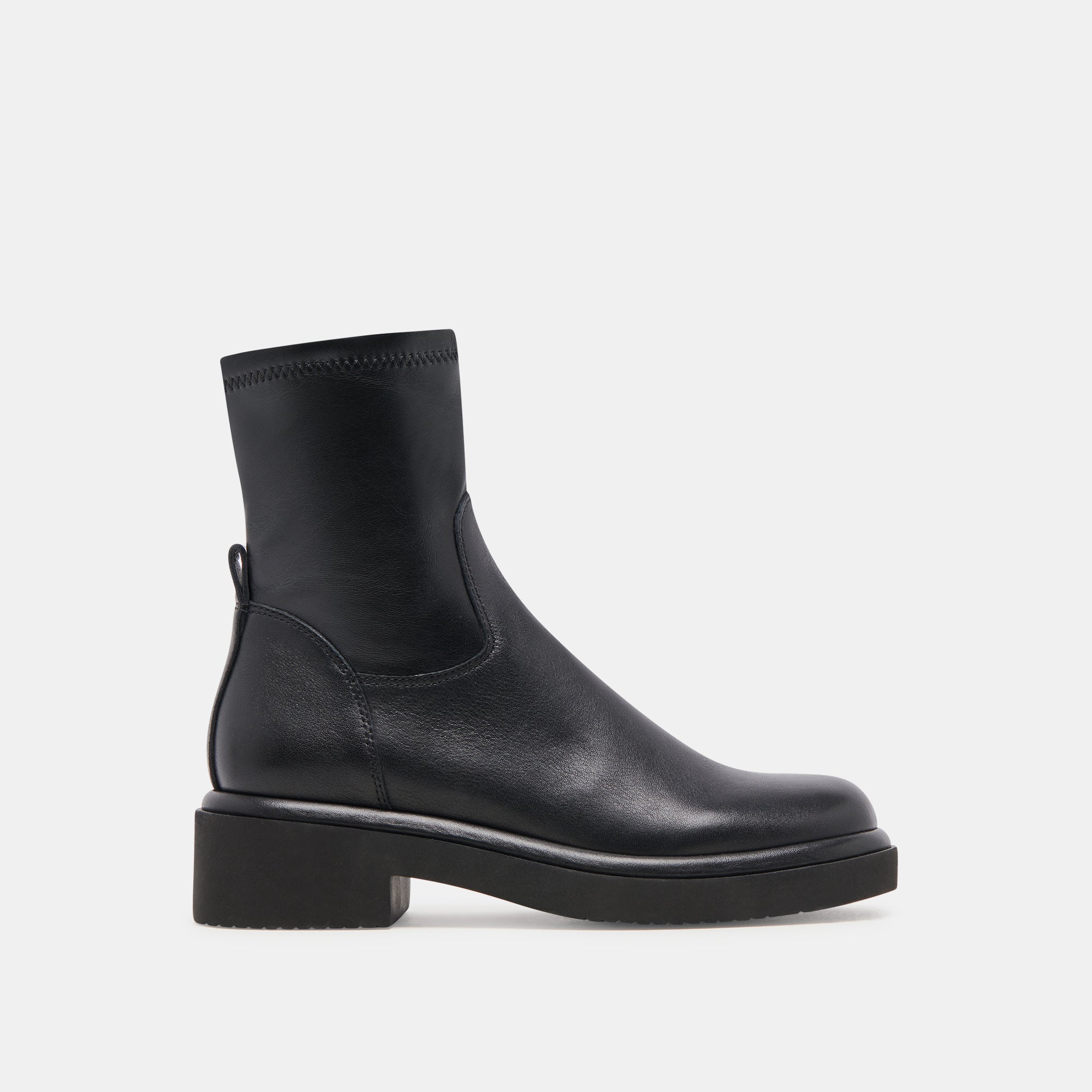 SIMAYA H2O WIDE BOOTS BLACK LEATHER