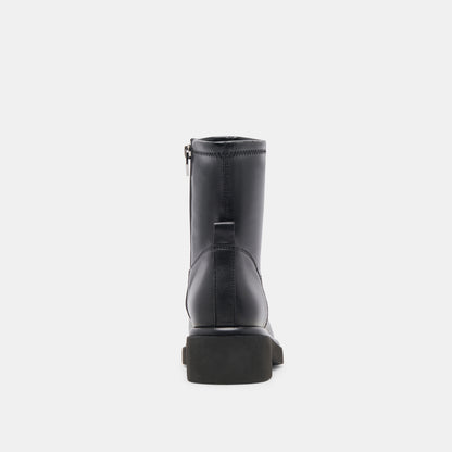 SIMAYA H2O WIDE BOOTS BLACK LEATHER