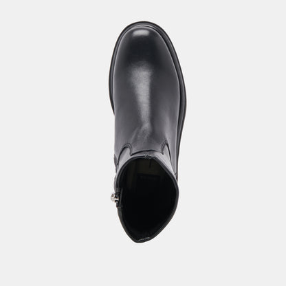 SIMAYA H2O WIDE BOOTS BLACK LEATHER