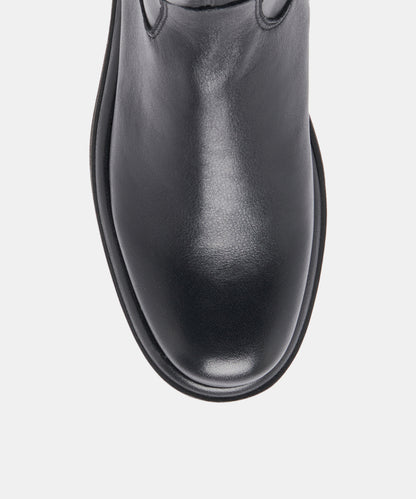 SIMAYA H2O BOOTS BLACK LEATHER