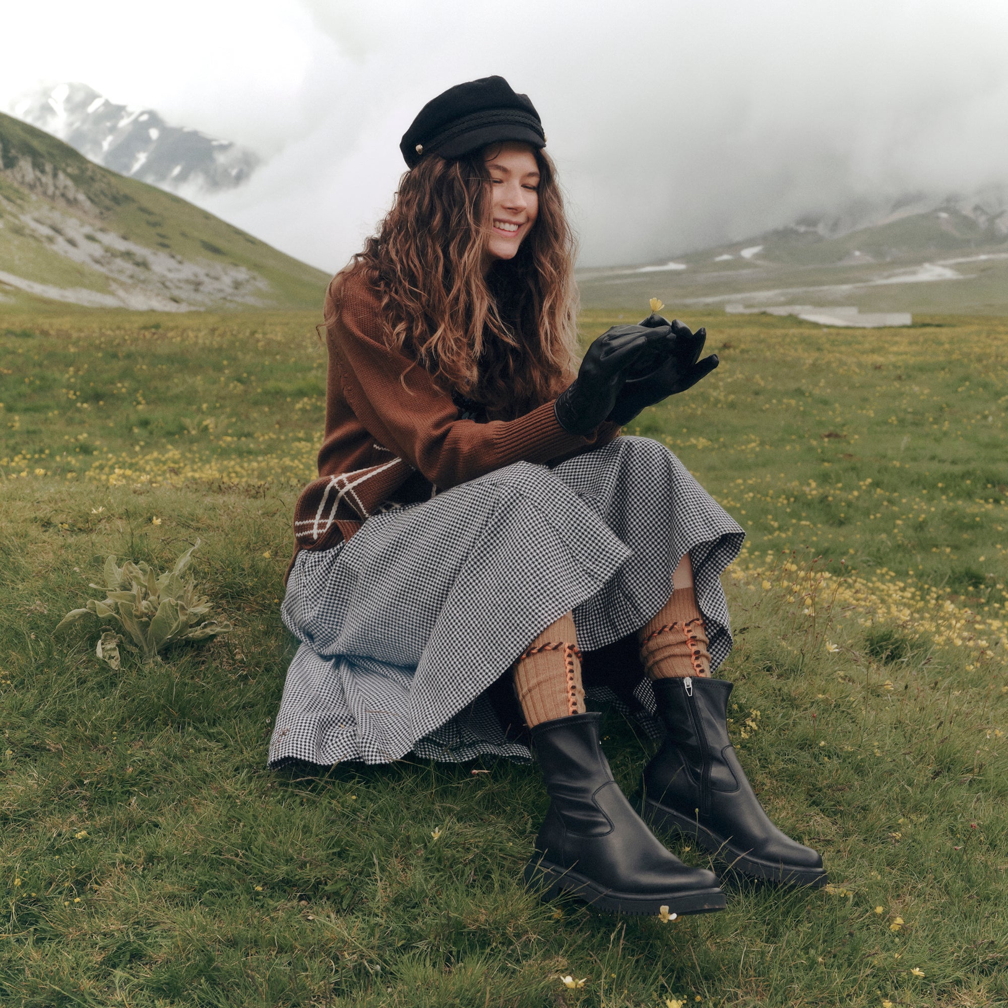 SIMAYA H2O BOOTS BLACK LEATHER