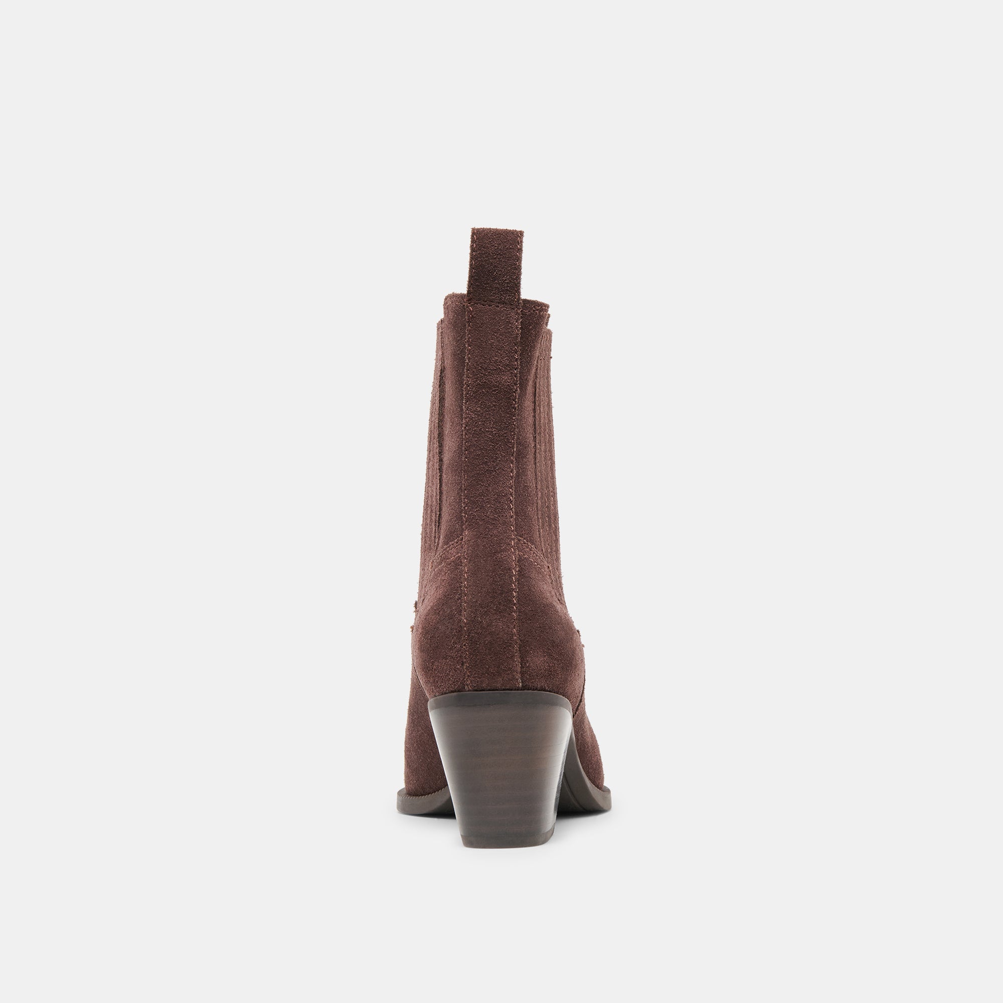 SLIM BOOTIES MAHOGANY SUEDE