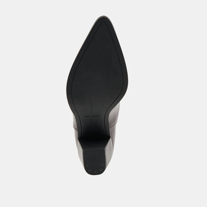 SLIM BOOTIES MULBERRY CRINKLE PATENT