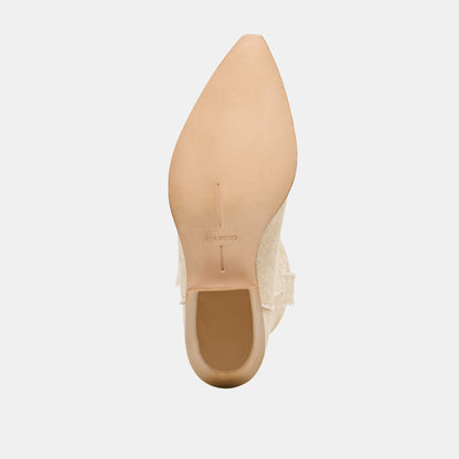 TANNER BOOTS BONE FABRIC