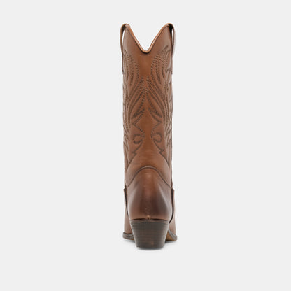 TANNER BOOTS CHESTNUT LEATHER