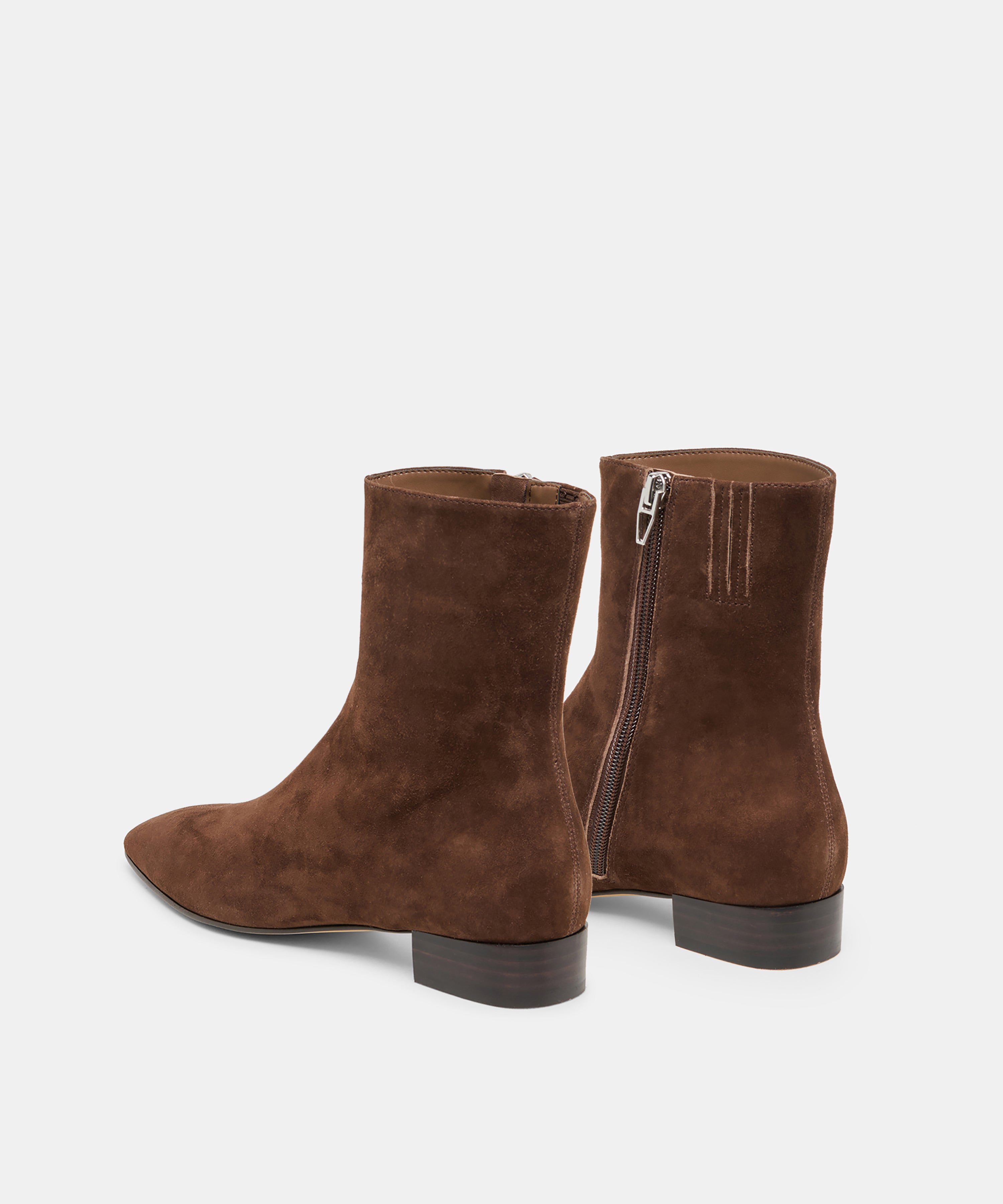 TARINE BOOTIES DK BROWN NUBUCK - view 5