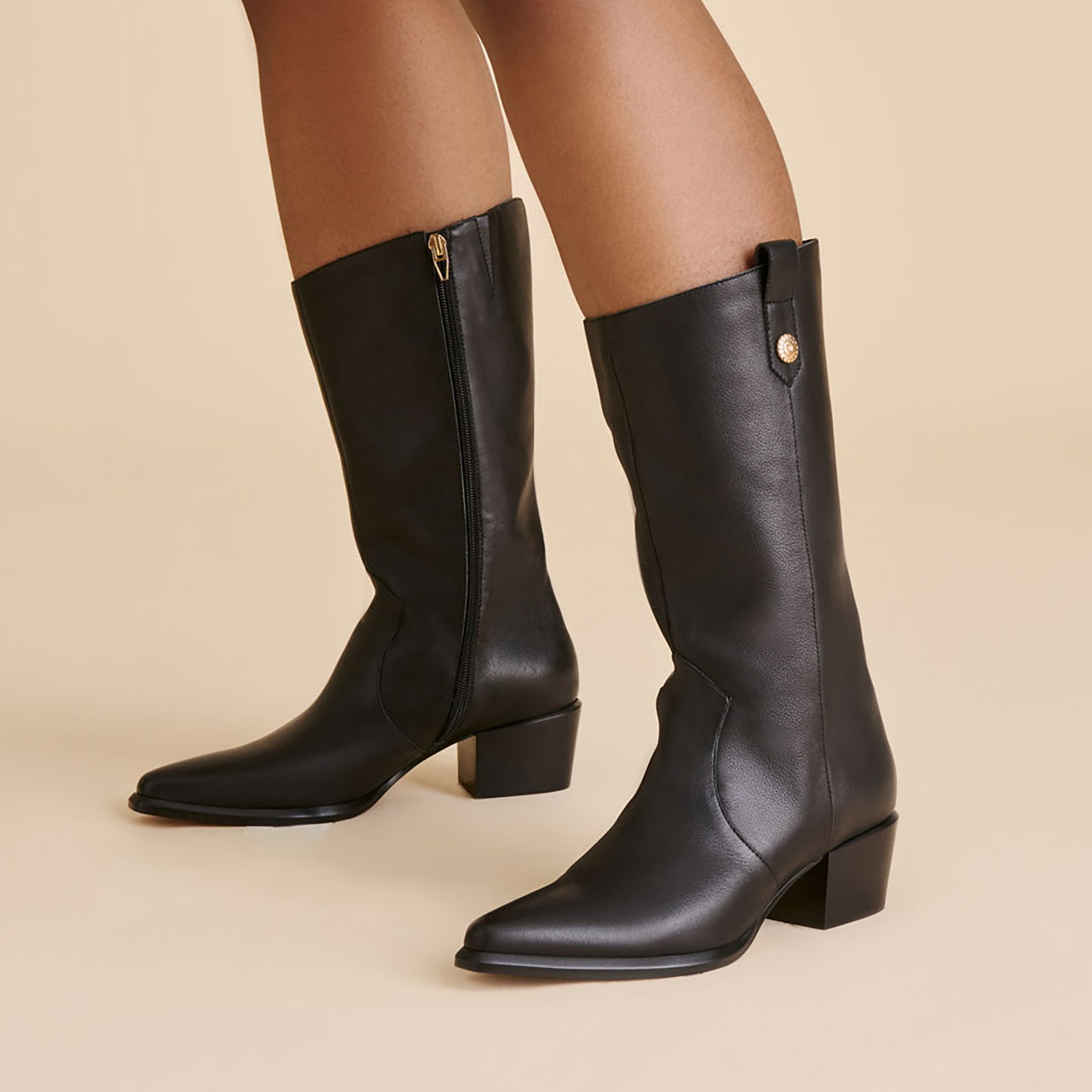 Dolce Vita Wide Calf Boots For Women Black Dolce Vita Tyrone Wide