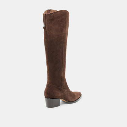 VIRONA H2O BOOTS DK BROWN SUEDE
