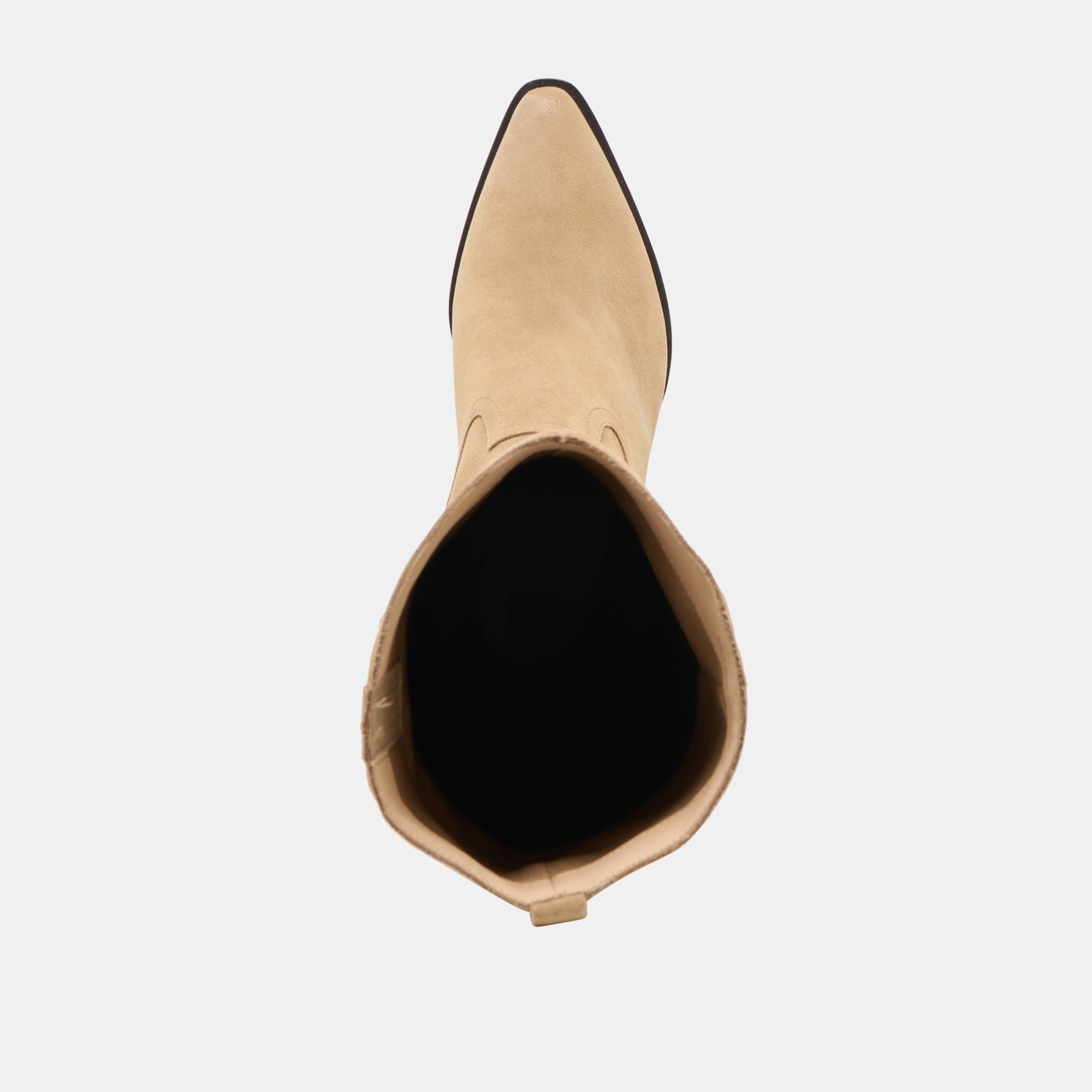 VIRONA H2O WIDE CALF BOOTS DK TAUPE SUEDE