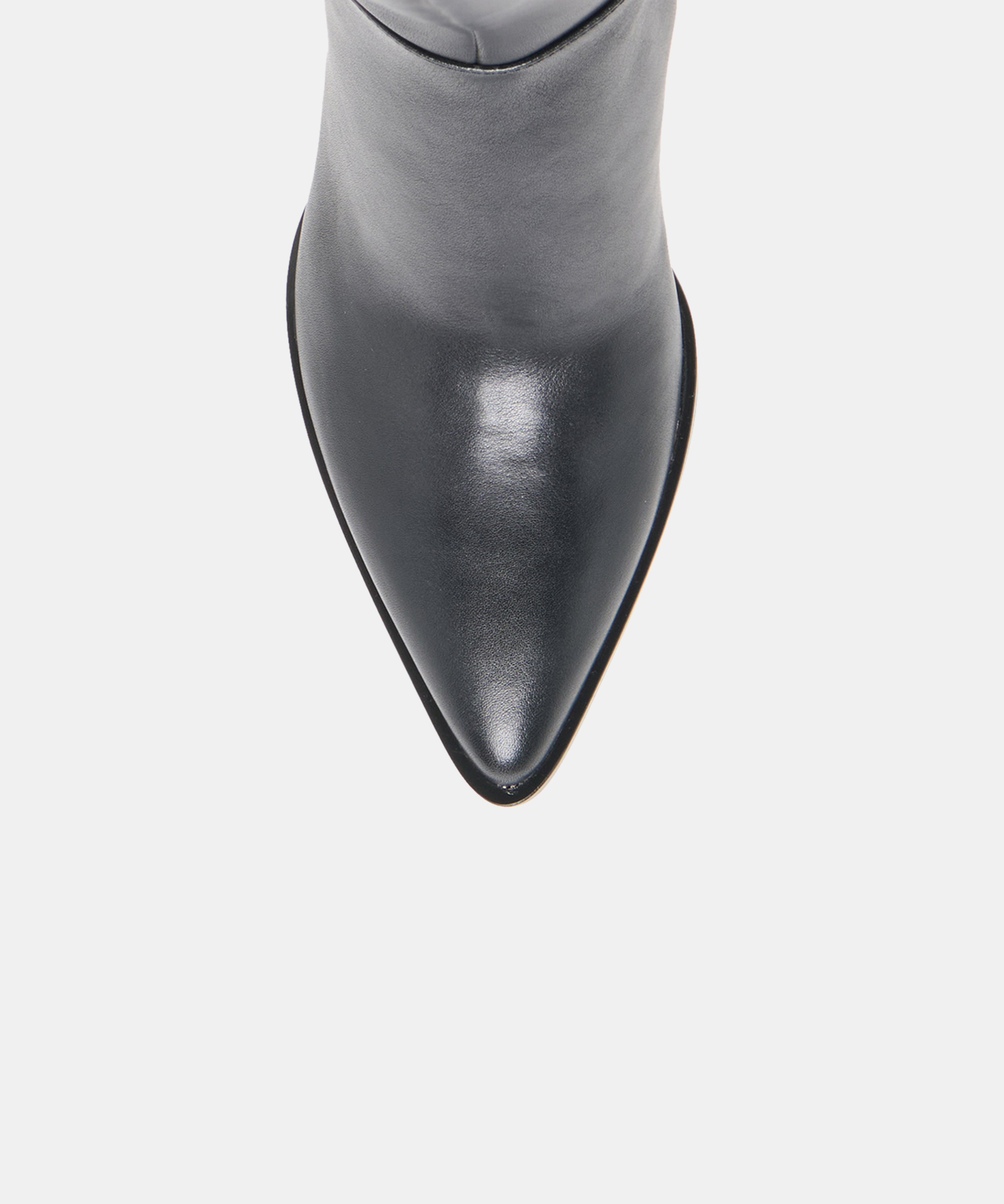 ALIMA WIDE CALF BOOTS BLACK LEATHER - view 3