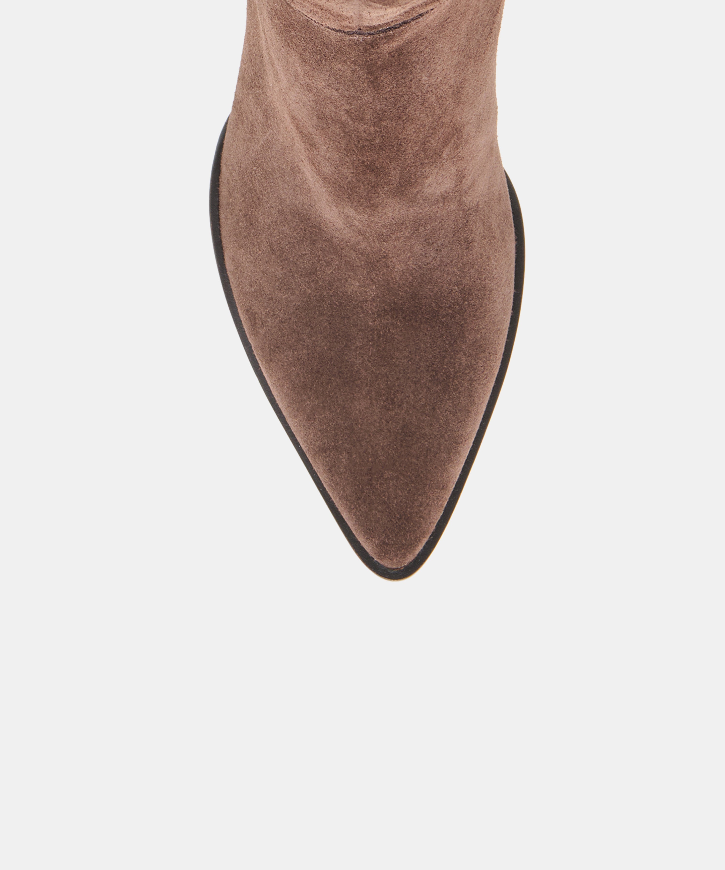ALIMA WIDE CALF BOOTS DK BROWN SUEDE - view 3