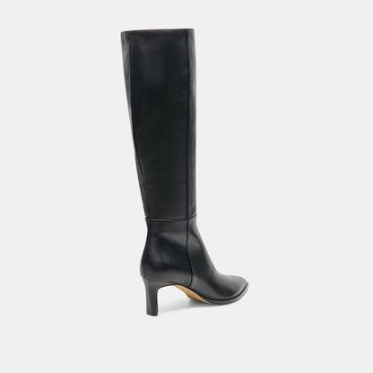 ALIMA BOOTS BLACK LEATHER