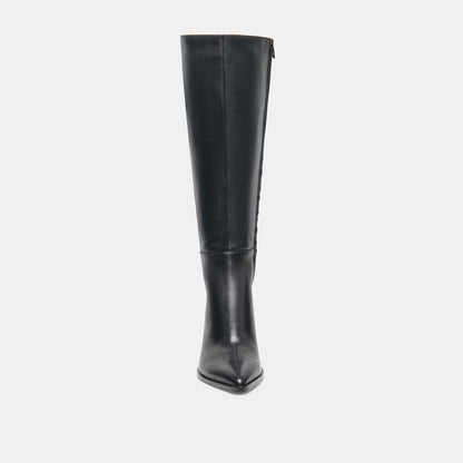 ALIMA BOOTS BLACK LEATHER