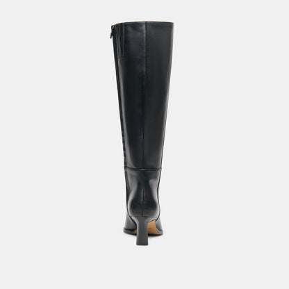ALIMA BOOTS BLACK LEATHER