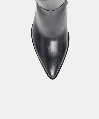 ALIMA BOOTS BLACK LEATHER