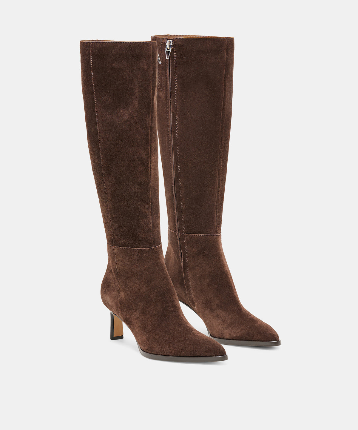 ALIMA BOOTS DK BROWN SUEDE - view 2