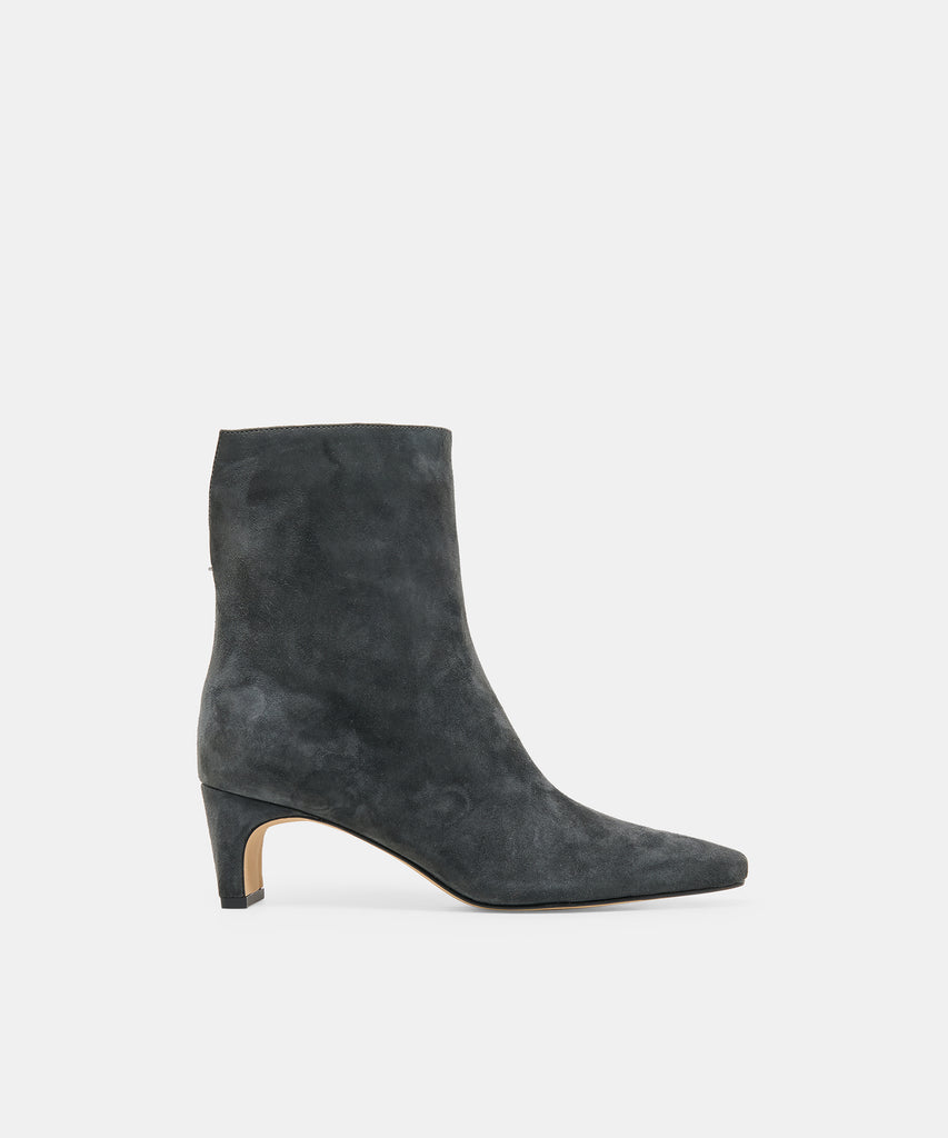 BENNET WIDE BOOTIES ANTHRACITE SUEDE