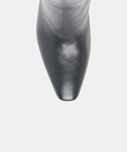 BRION WIDE CALF BOOTS BLACK LEATHER