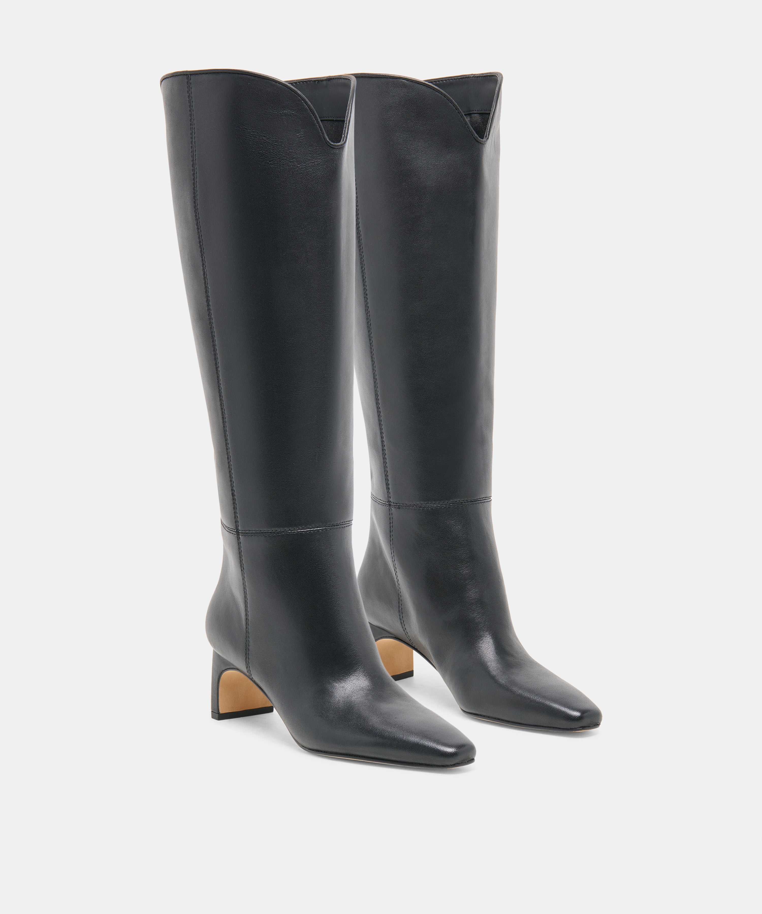BRION WIDE CALF BOOTS BLACK LEATHER - view 2