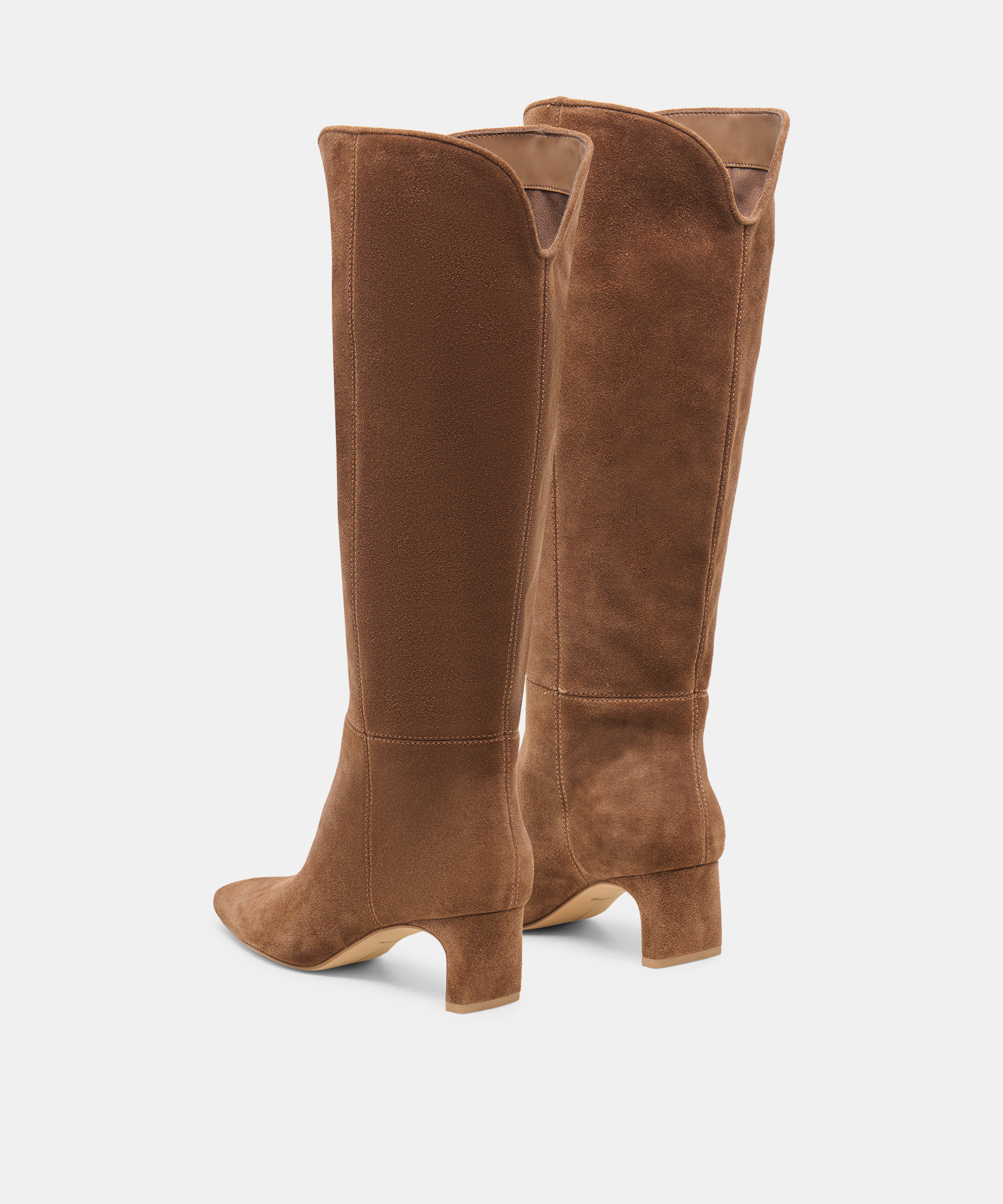 BRION WIDE CALF BOOTS COCOA SUEDE - view 4