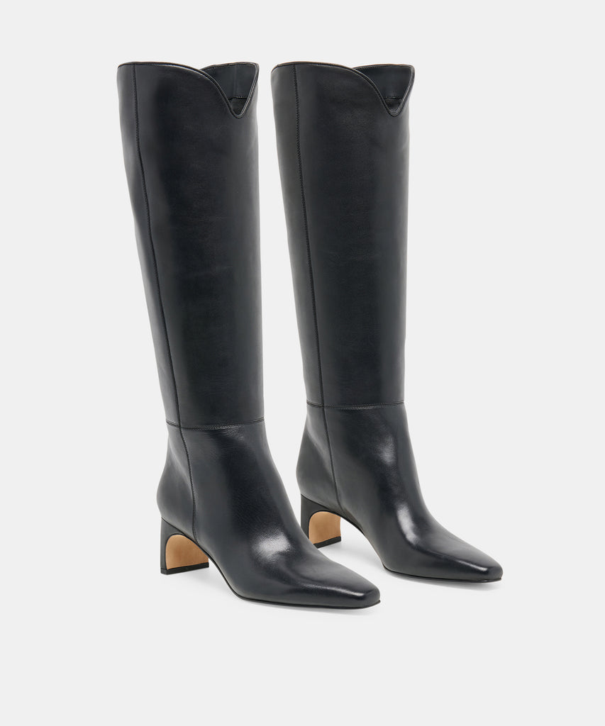 BRION BOOTS BLACK LEATHER