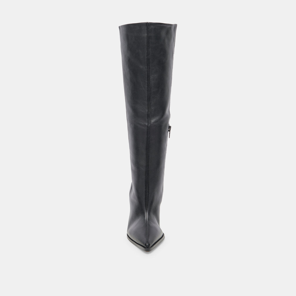 BRUCE BOOTS BLACK LEATHER - image 6