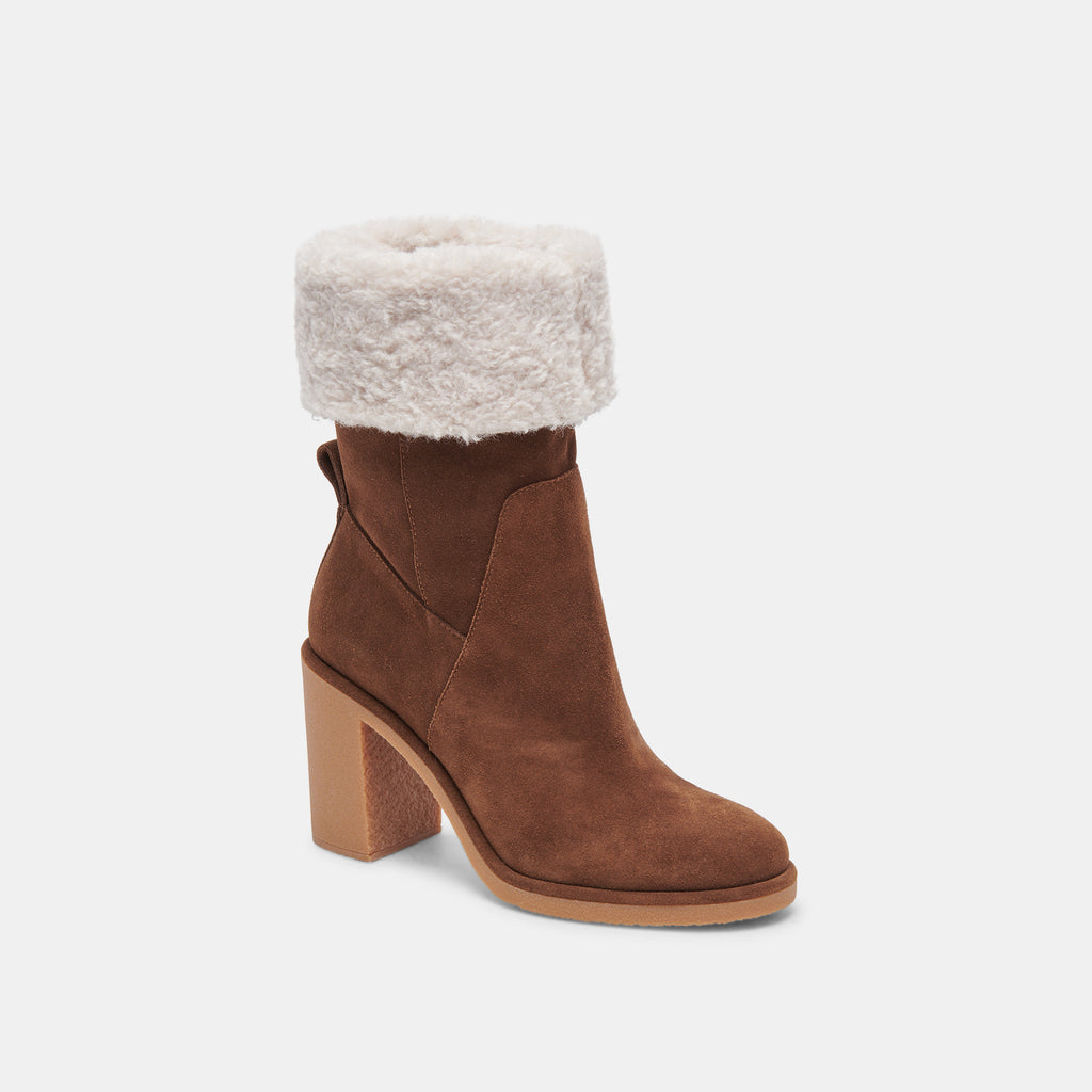 CADDIE PLUSH BOOTS COCOA SUEDE - image 2