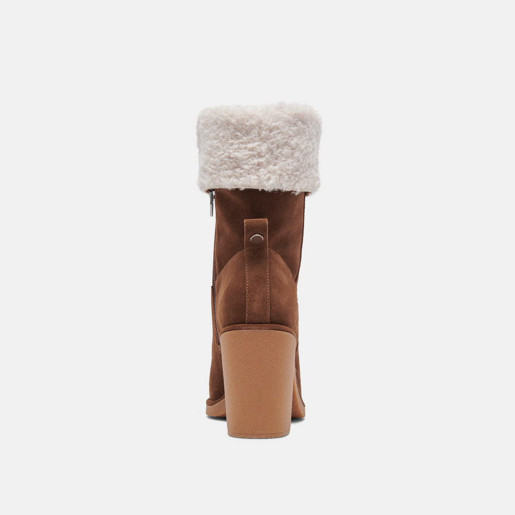 CADDIE PLUSH BOOTS COCOA SUEDE - image 7