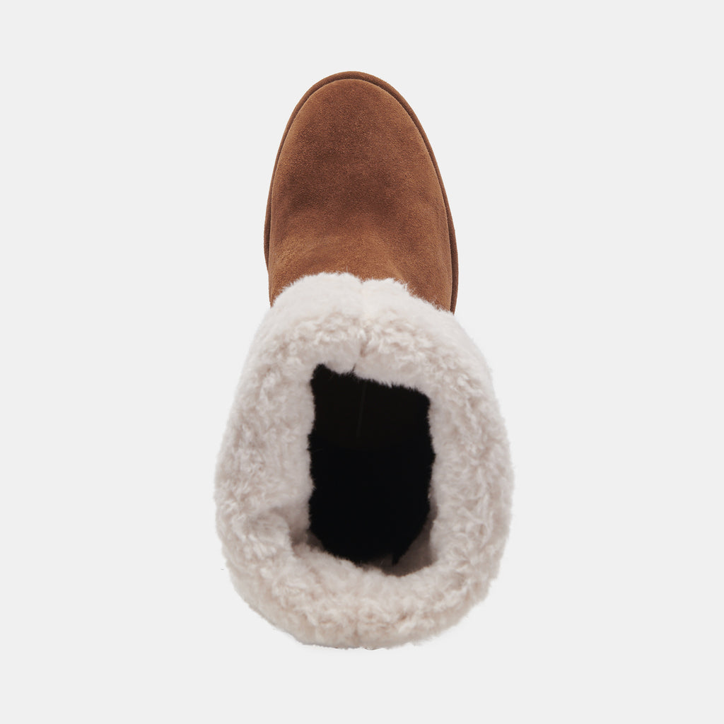 CADDIE PLUSH BOOTS COCOA SUEDE - image 8